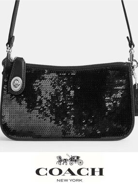 Coach Penn Sequin Shoulder Bag ✨open to offers✨